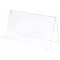 Plymor Clear Acrylic Book Display Easel with 1.75" Ledge With Lip